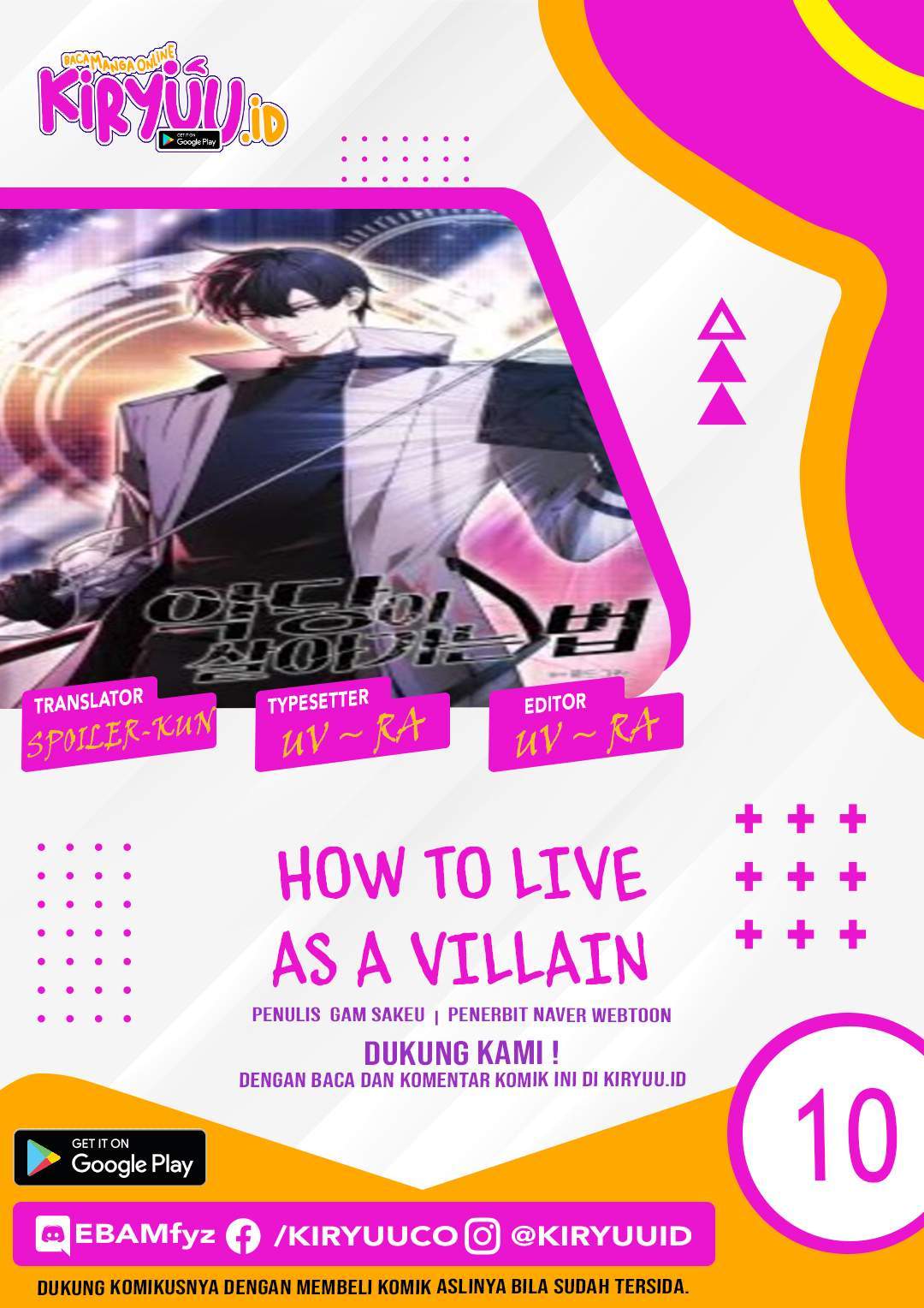 How to Live as a Villain Chapter 10