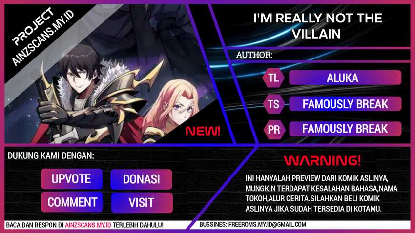 I’m Really Not The Villain Chapter 14