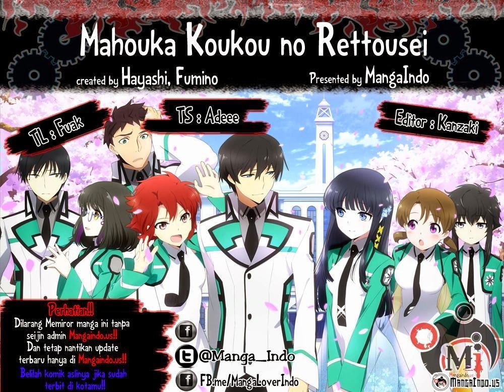 Mahouka Koukou No Rettousei Chapter 18