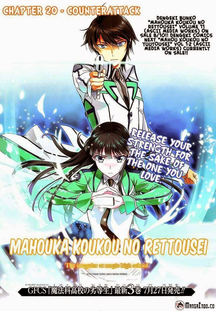 Mahouka Koukou No Rettousei Chapter 20