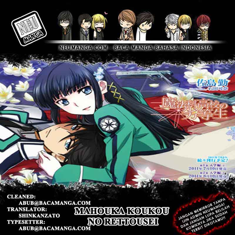 Mahouka Koukou No Rettousei Chapter 8