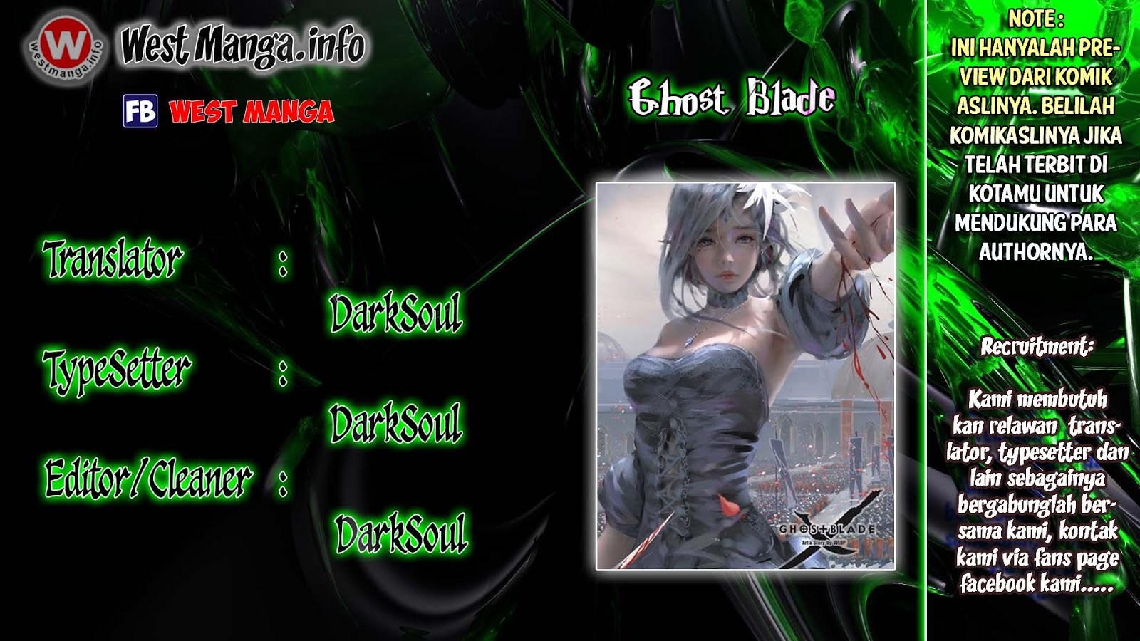 Ghost Blade Chapter 2.5