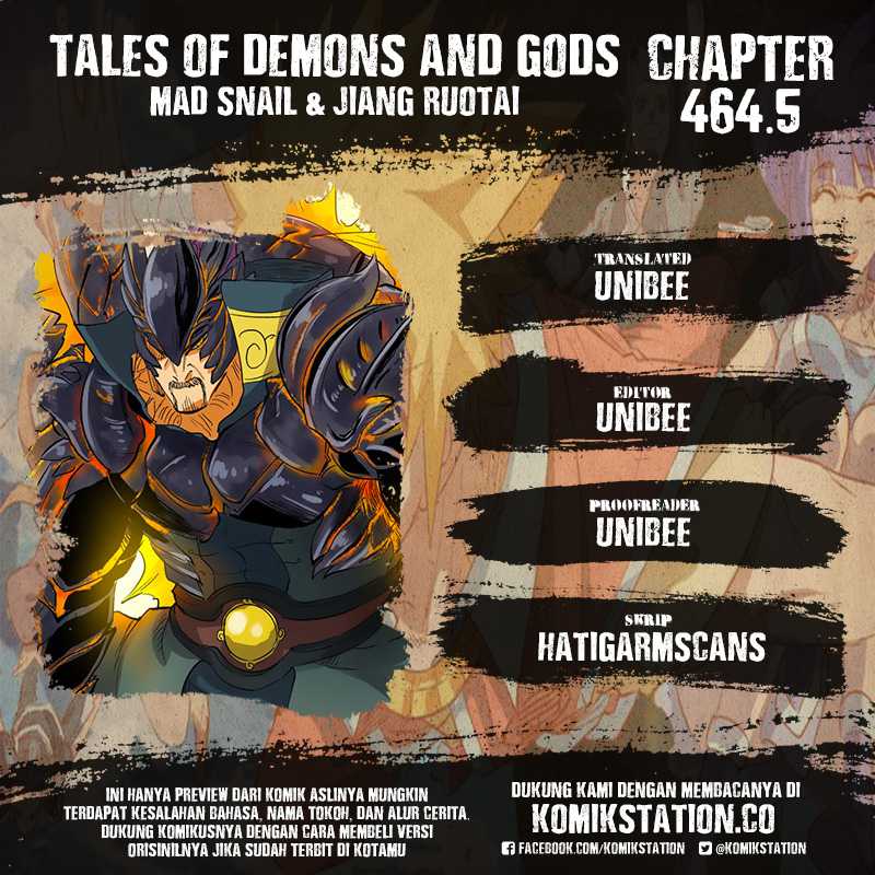 Tales of Demons and Gods Chapter 464.5