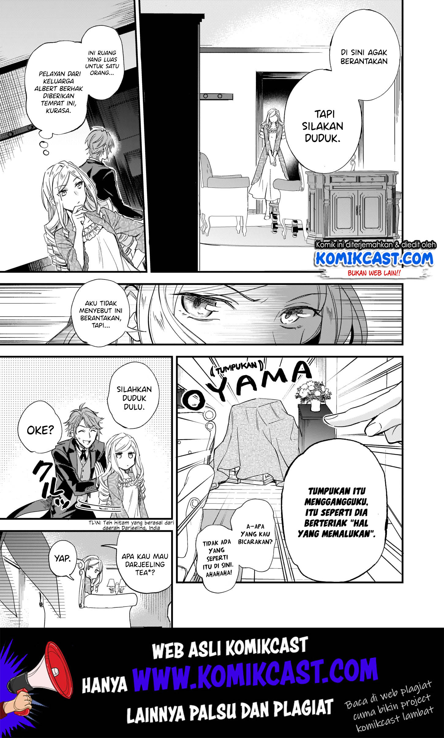 Albert Ke no Reijou wa Botsuraku wo go Shomou desu Chapter 06