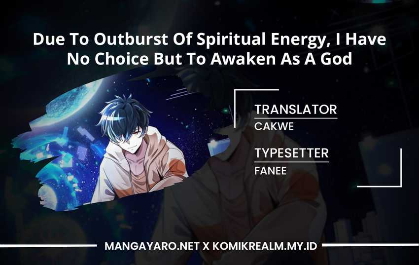 Due To Outburst Of Spiritual Energy, I Have No Choice But To Awaken As A God Chapter 03