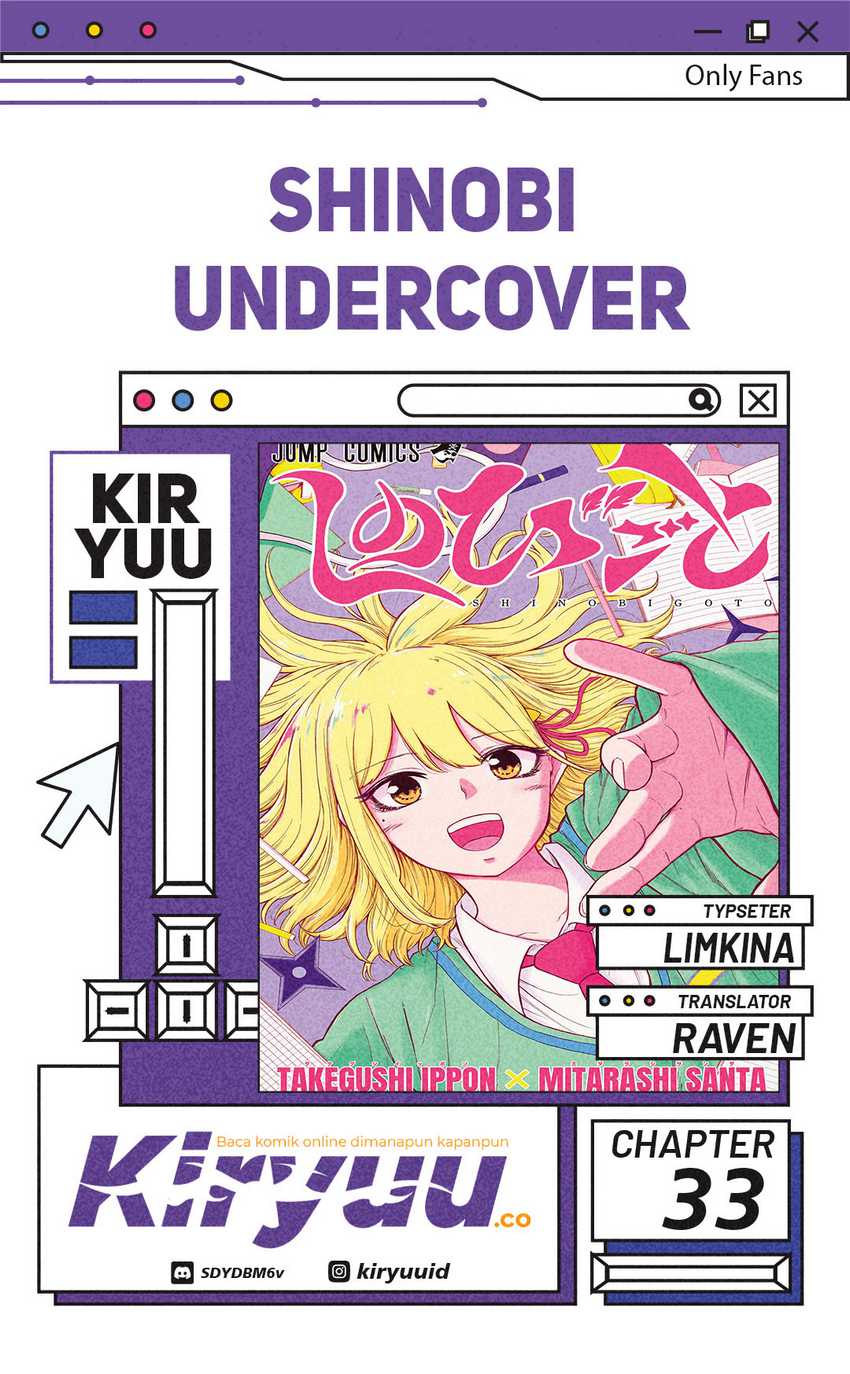 Shinobi Undercover Chapter 33