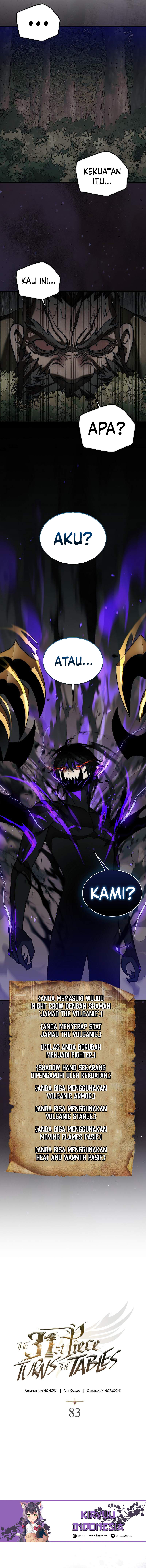The 31st Piece Turns the Tables Chapter 83