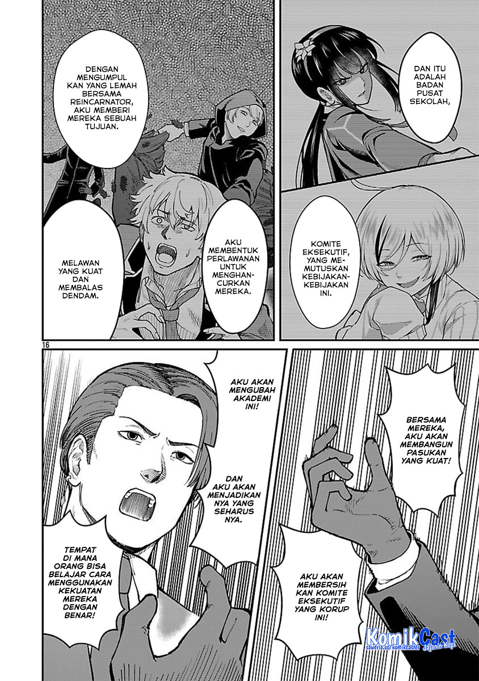 Saikyou no Maou ni Kitaerareta Yuusha Isekai Kikanshatati no Gakuen de Musou Suru Chapter 31