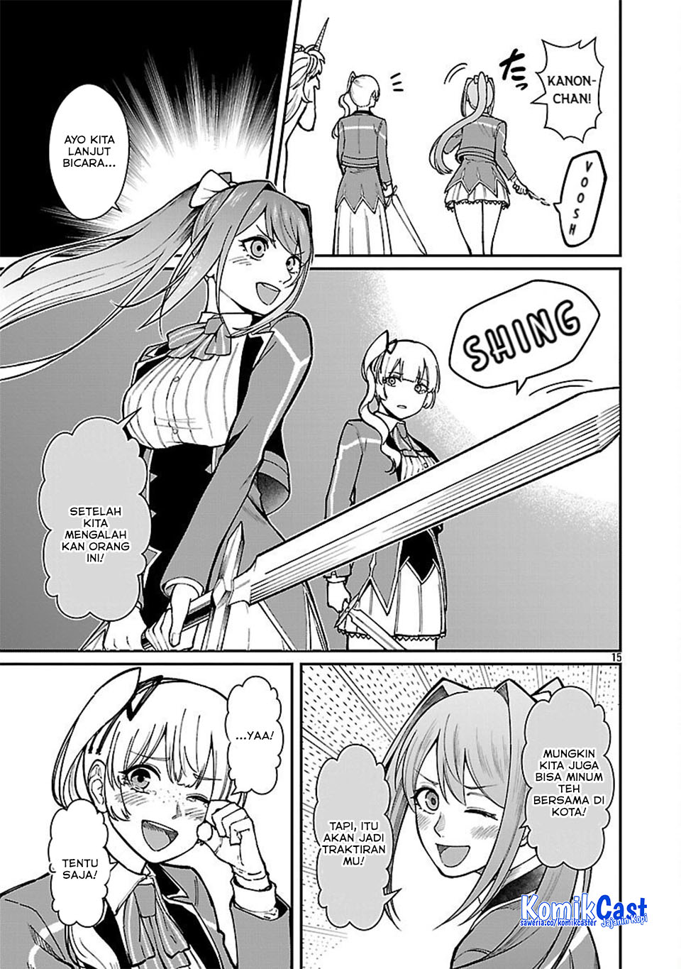 Saikyou no Maou ni Kitaerareta Yuusha Isekai Kikanshatati no Gakuen de Musou Suru Chapter 33