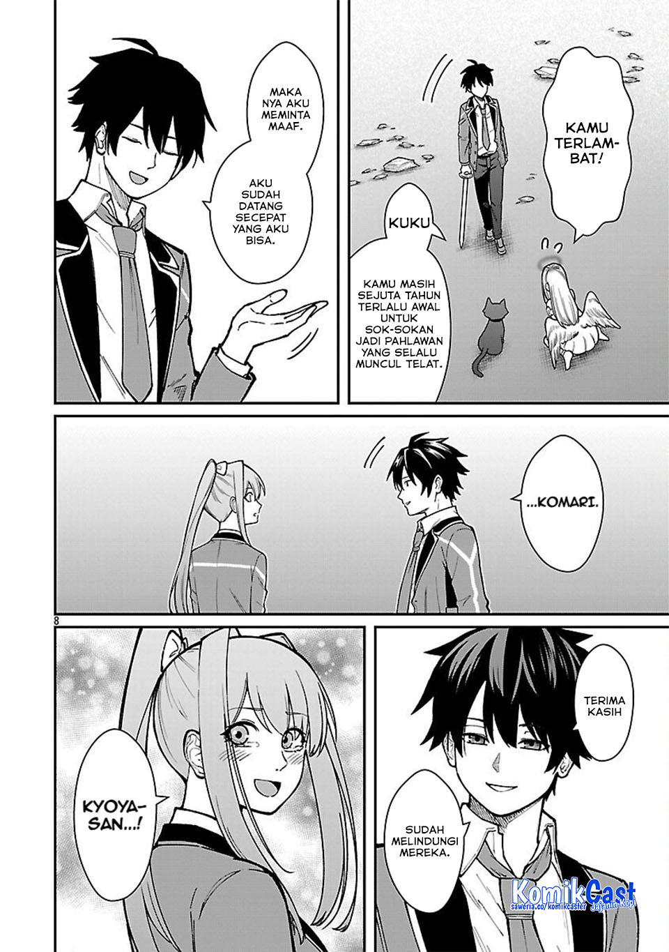 Saikyou no Maou ni Kitaerareta Yuusha Isekai Kikanshatati no Gakuen de Musou Suru Chapter 34