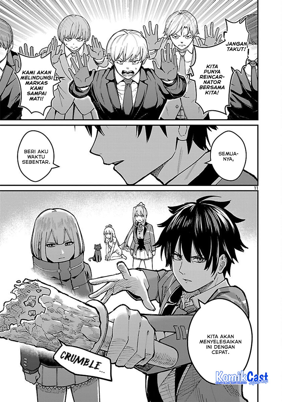 Saikyou no Maou ni Kitaerareta Yuusha Isekai Kikanshatati no Gakuen de Musou Suru Chapter 34