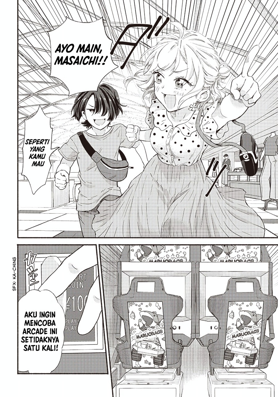 Nee, Mou Isso Tsukiacchau? Osananajimi no Bishoujo ni Tanomarete, Camo Kareshi Hajimemashita chapter 8 halaman 9