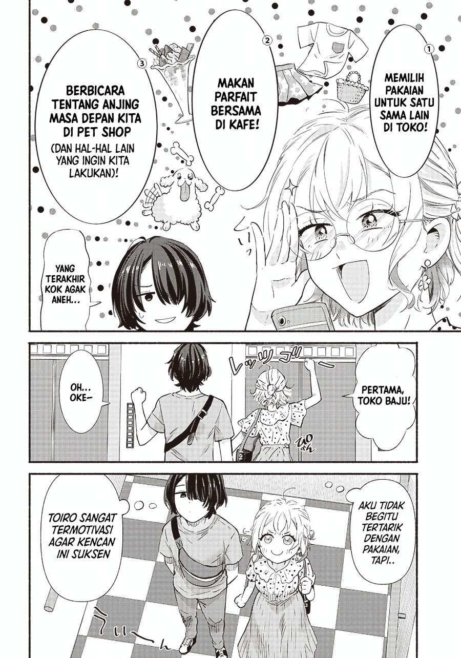 Nee, Mou Isso Tsukiacchau? Osananajimi no Bishoujo ni Tanomarete, Camo Kareshi Hajimemashita chapter 8 halaman 5