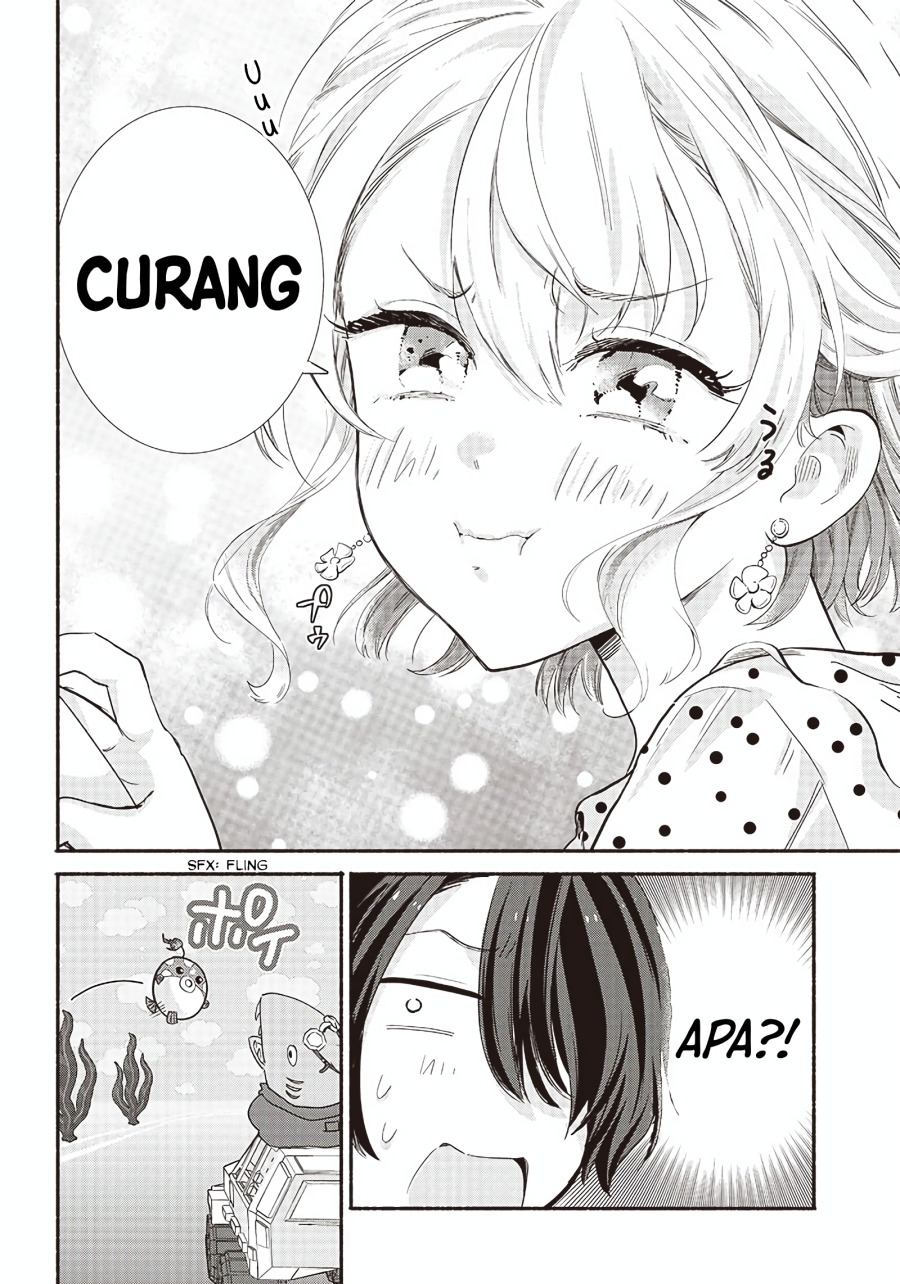Nee, Mou Isso Tsukiacchau? Osananajimi no Bishoujo ni Tanomarete, Camo Kareshi Hajimemashita chapter 8 halaman 13