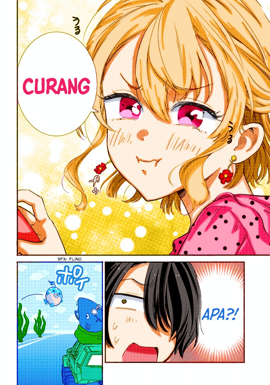 Nee, Mou Isso Tsukiacchau? Osananajimi no Bishoujo ni Tanomarete, Camo Kareshi Hajimemashita chapter 8 halaman 14