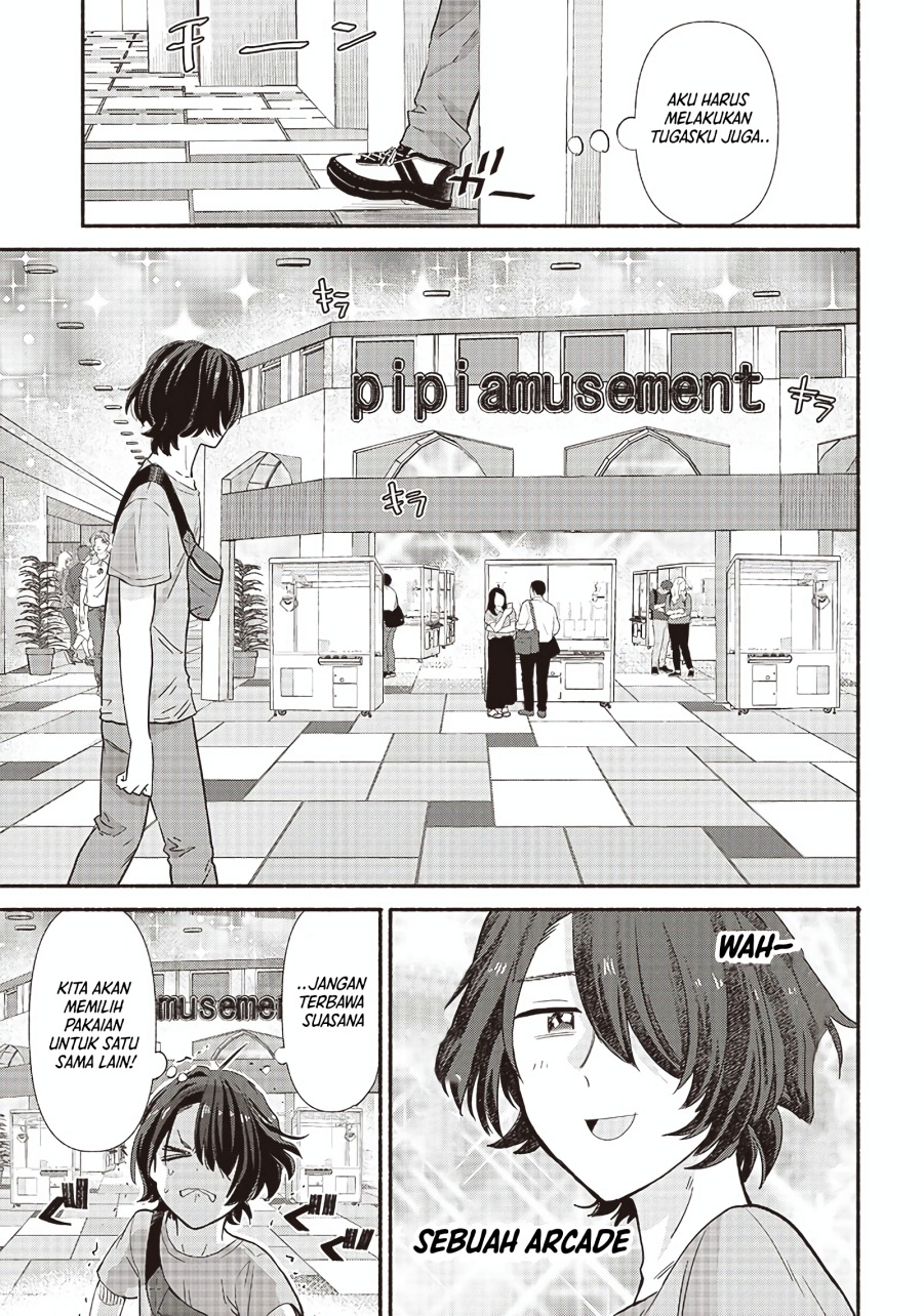 Nee, Mou Isso Tsukiacchau? Osananajimi no Bishoujo ni Tanomarete, Camo Kareshi Hajimemashita chapter 8 halaman 6