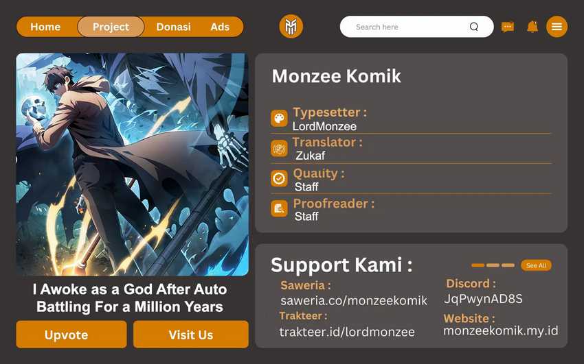 Idle Player Returns as a God Chapter 24