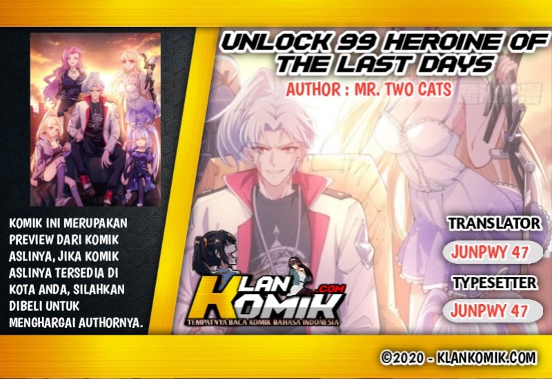 Unlock 99 Heroine Of The Last Day Chapter 01.1