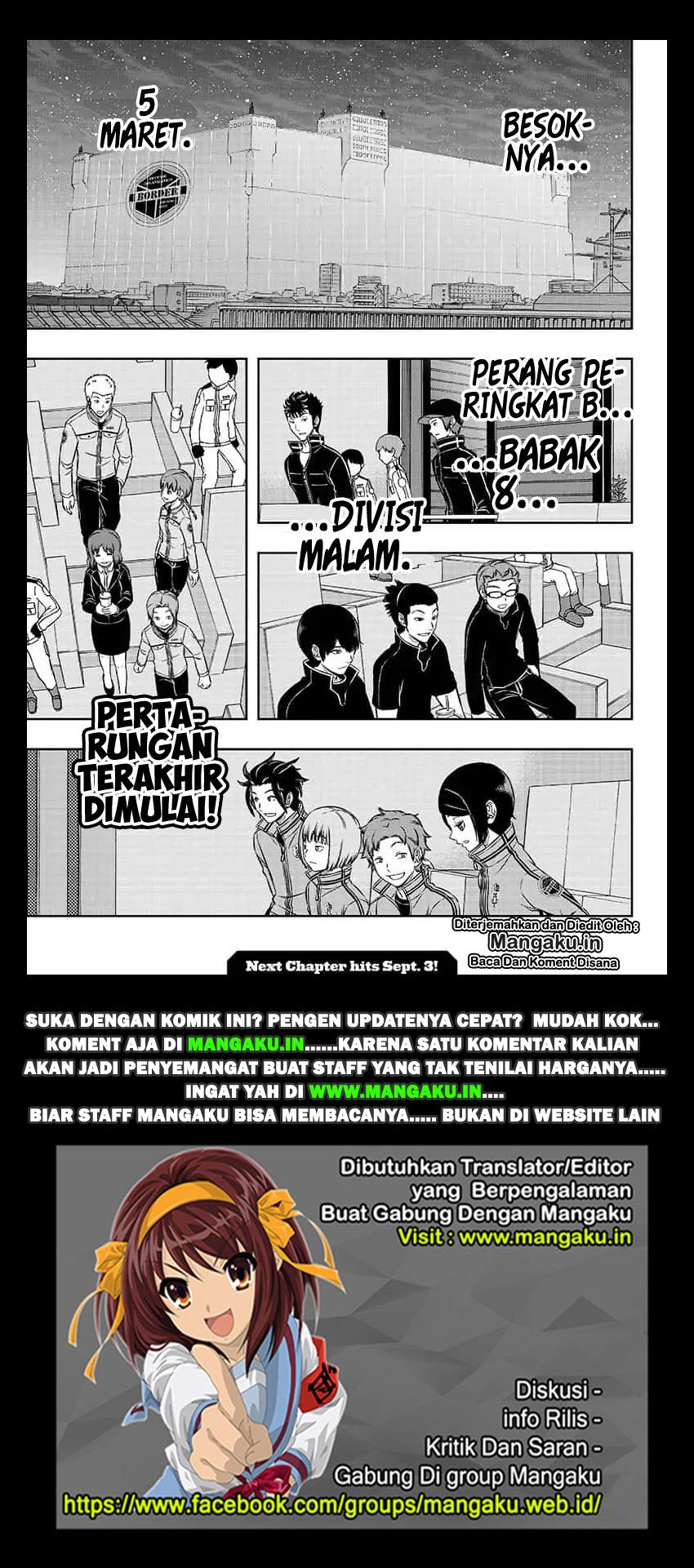 World Trigger Chapter 183