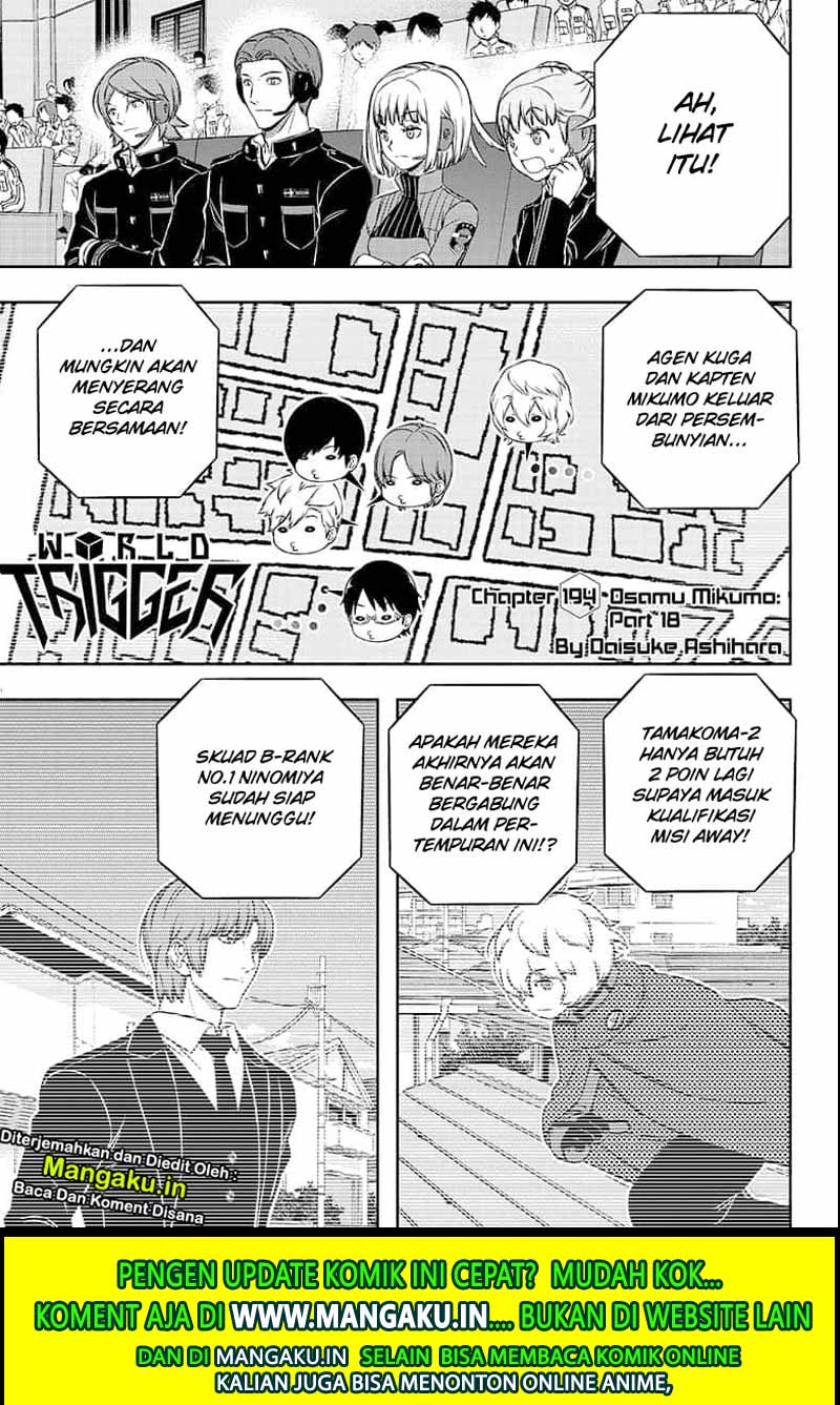 World Trigger Chapter 194