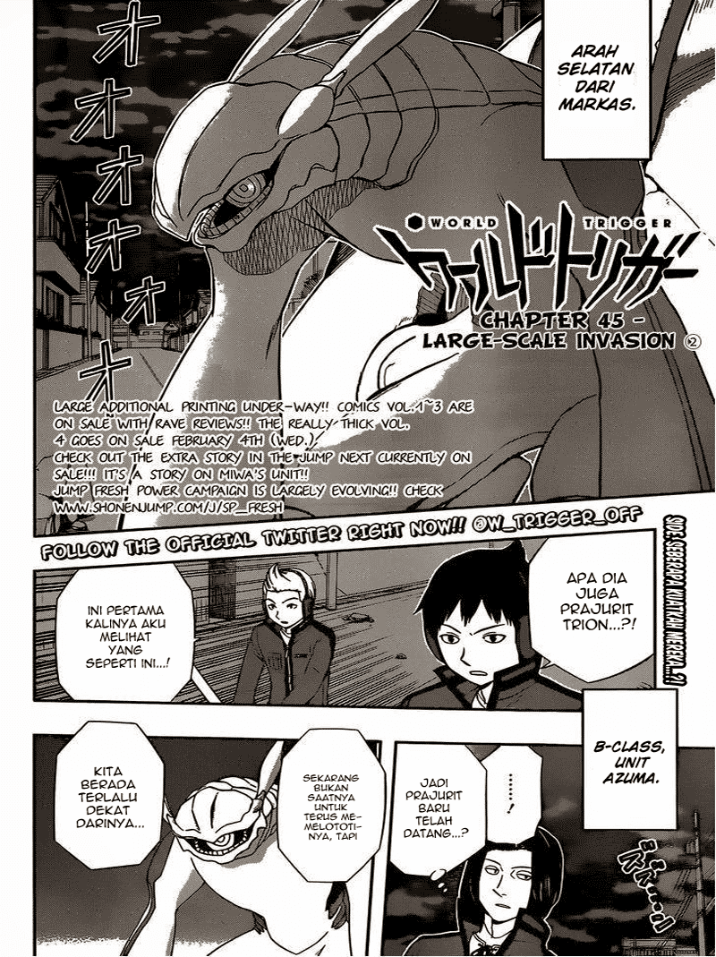 World Trigger Chapter 45