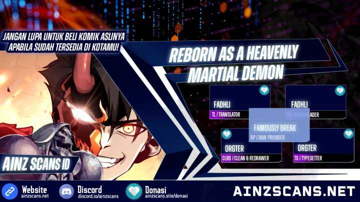 Reborn as a Heavenly Martial Demon Chapter 06