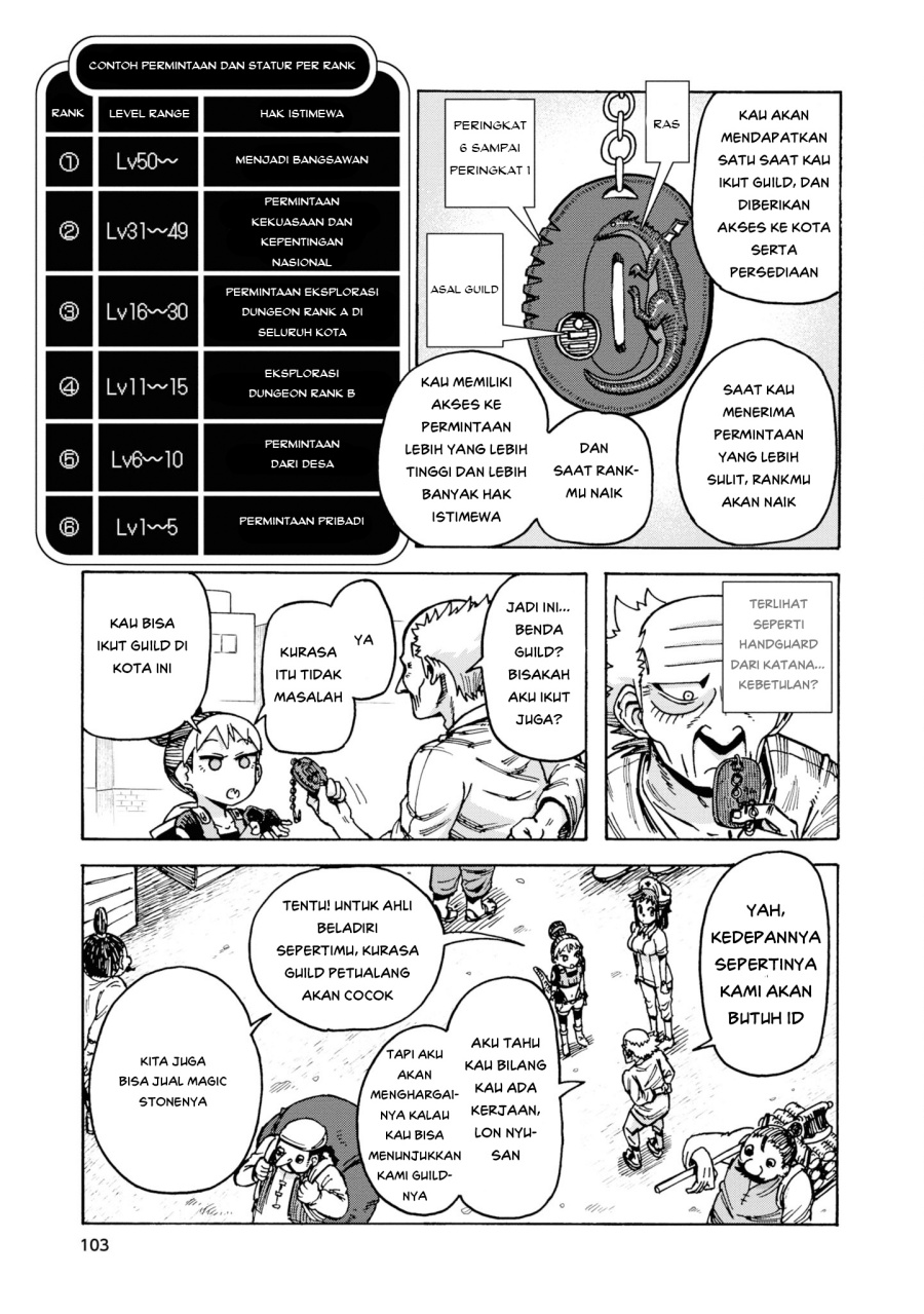 Yomei Nikagetsu no Isekai Kenkouhou chapter 4 halaman 17