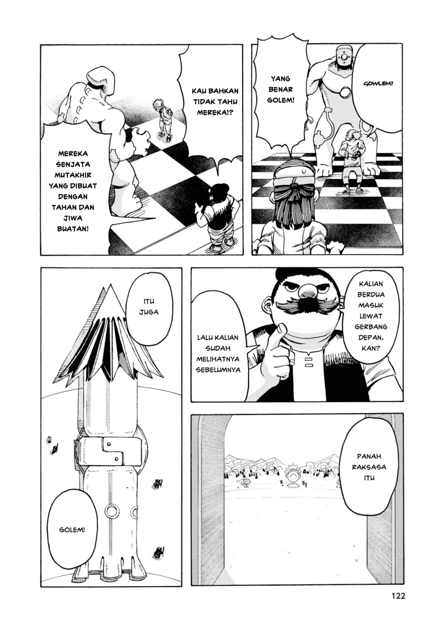 Yomei Nikagetsu no Isekai Kenkouhou chapter 5 halaman 5