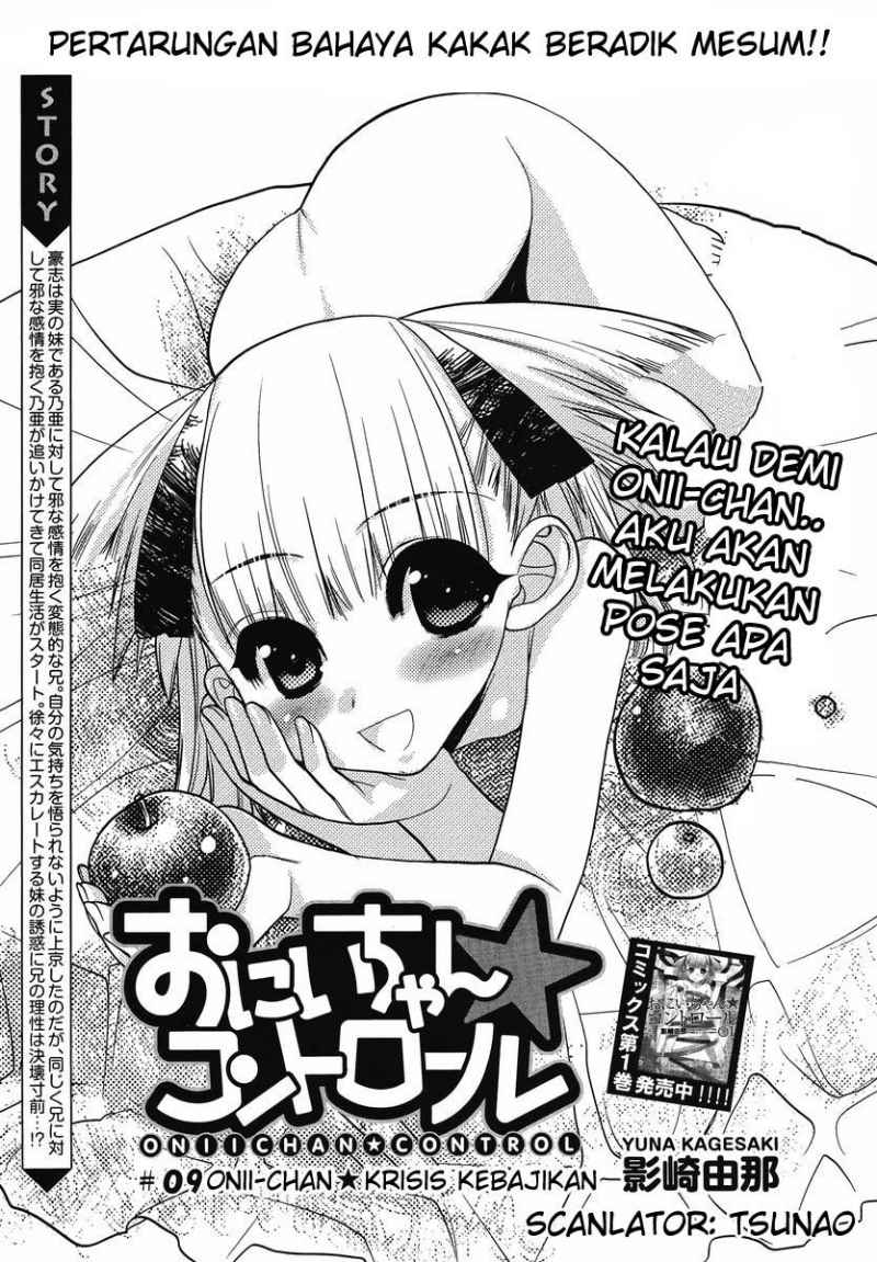 Oniichan Control Chapter 09