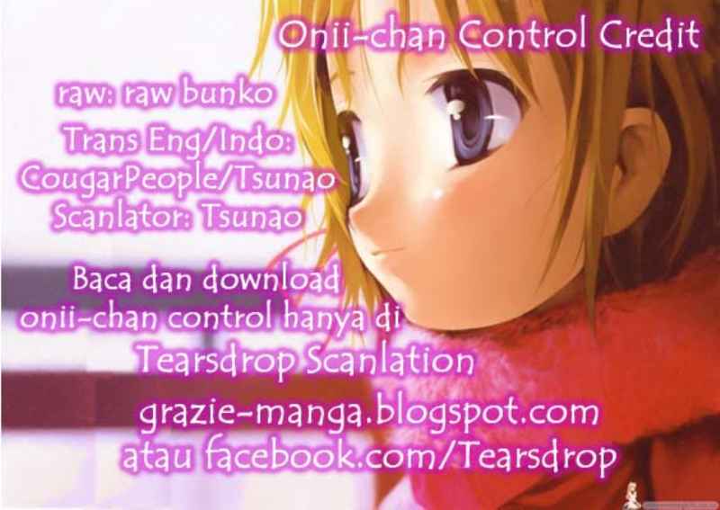 Oniichan Control Chapter 11