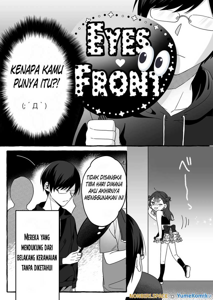 Damedol to Sekai ni Hitori Dake no Fan (Serialization) Chapter 03 bahasa Indonesia