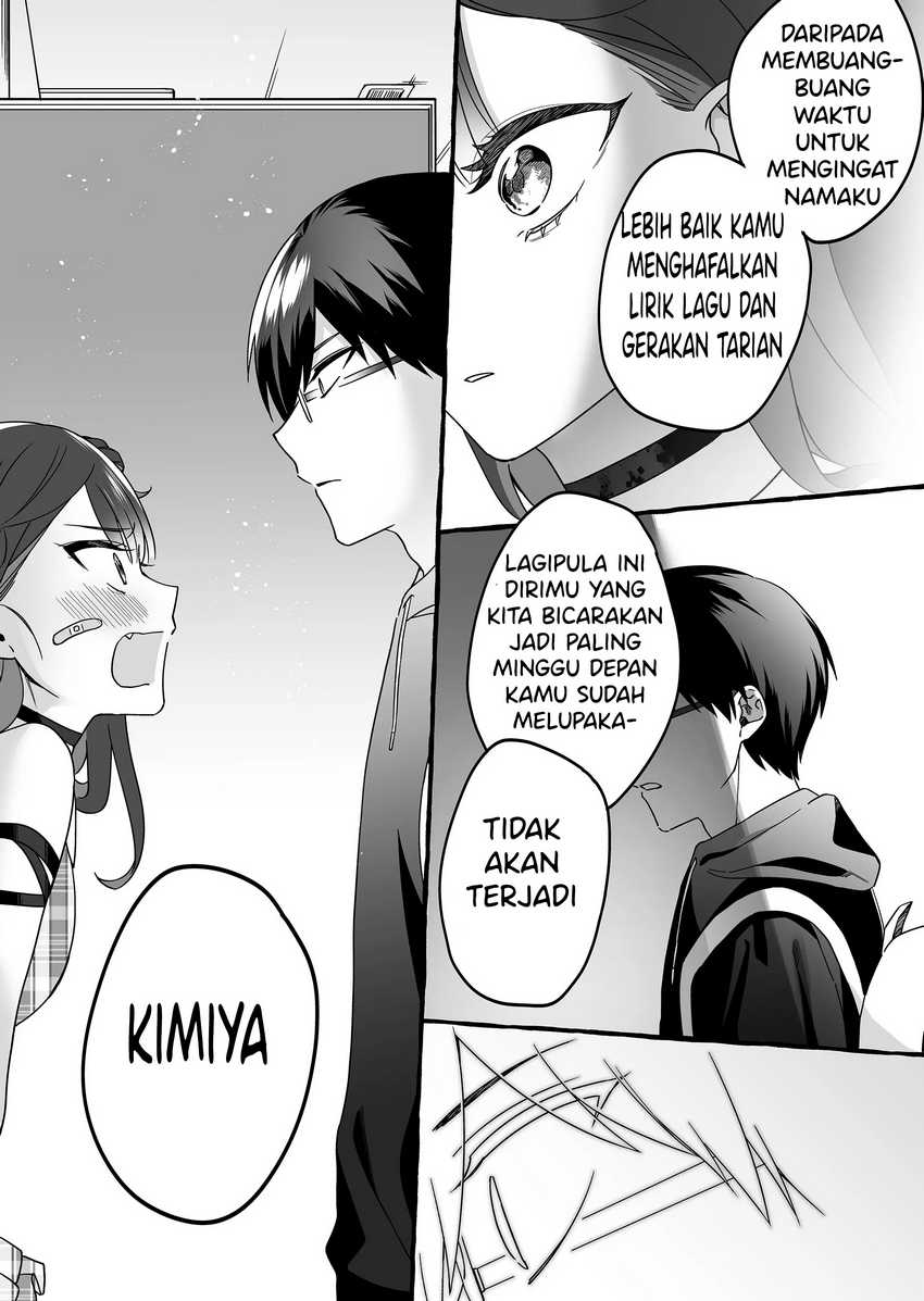 Damedol to Sekai ni Hitori Dake no Fan (Serialization) Chapter 03 bahasa Indonesia