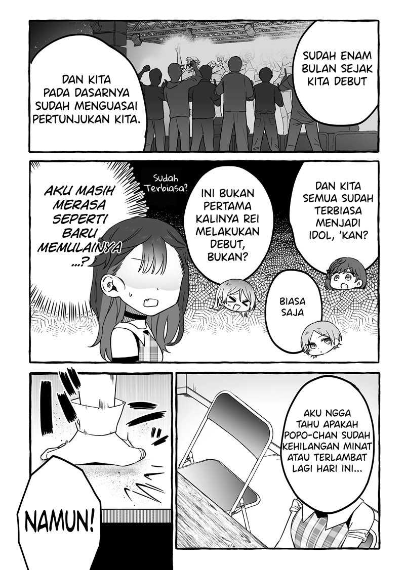 Damedol to Sekai ni Hitori Dake no Fan (Serialization) Chapter 08 bahasa Indonesia