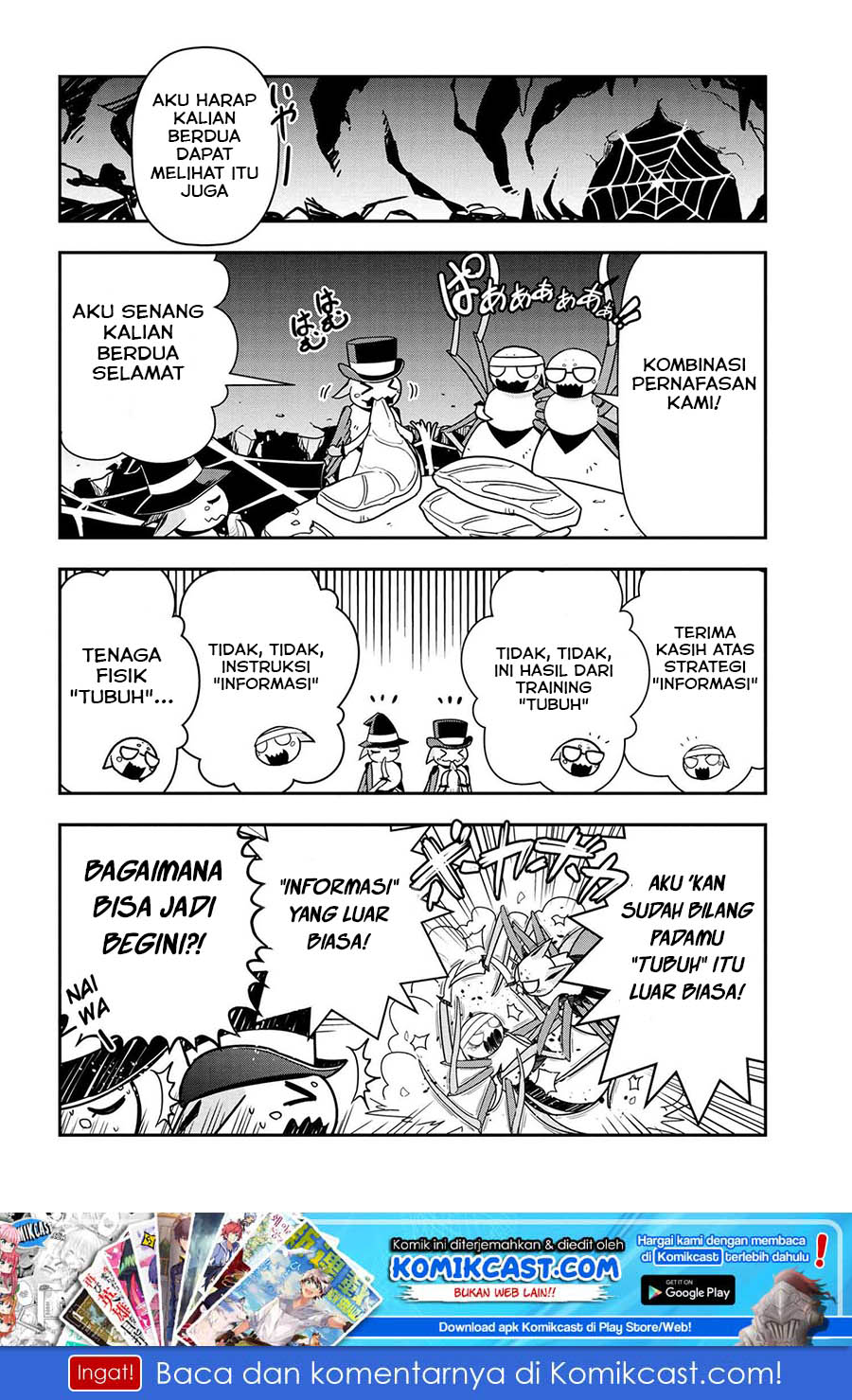 Kumo Desu ga Nani ka? Daily Life of the Four Spider Sisters chapter 6 halaman 9