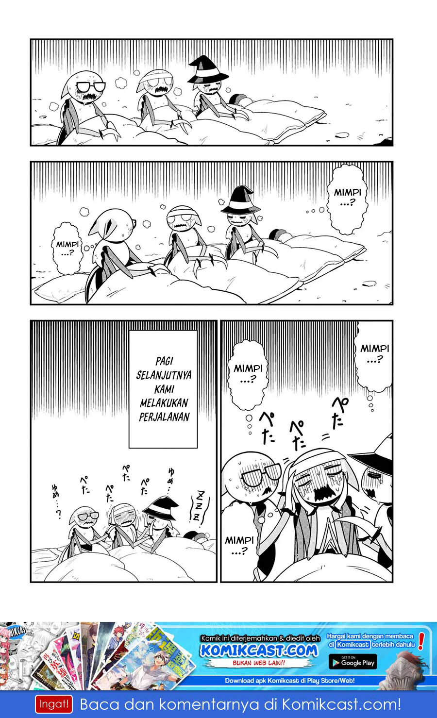Kumo Desu ga Nani ka? Daily Life of the Four Spider Sisters chapter 7 halaman 9