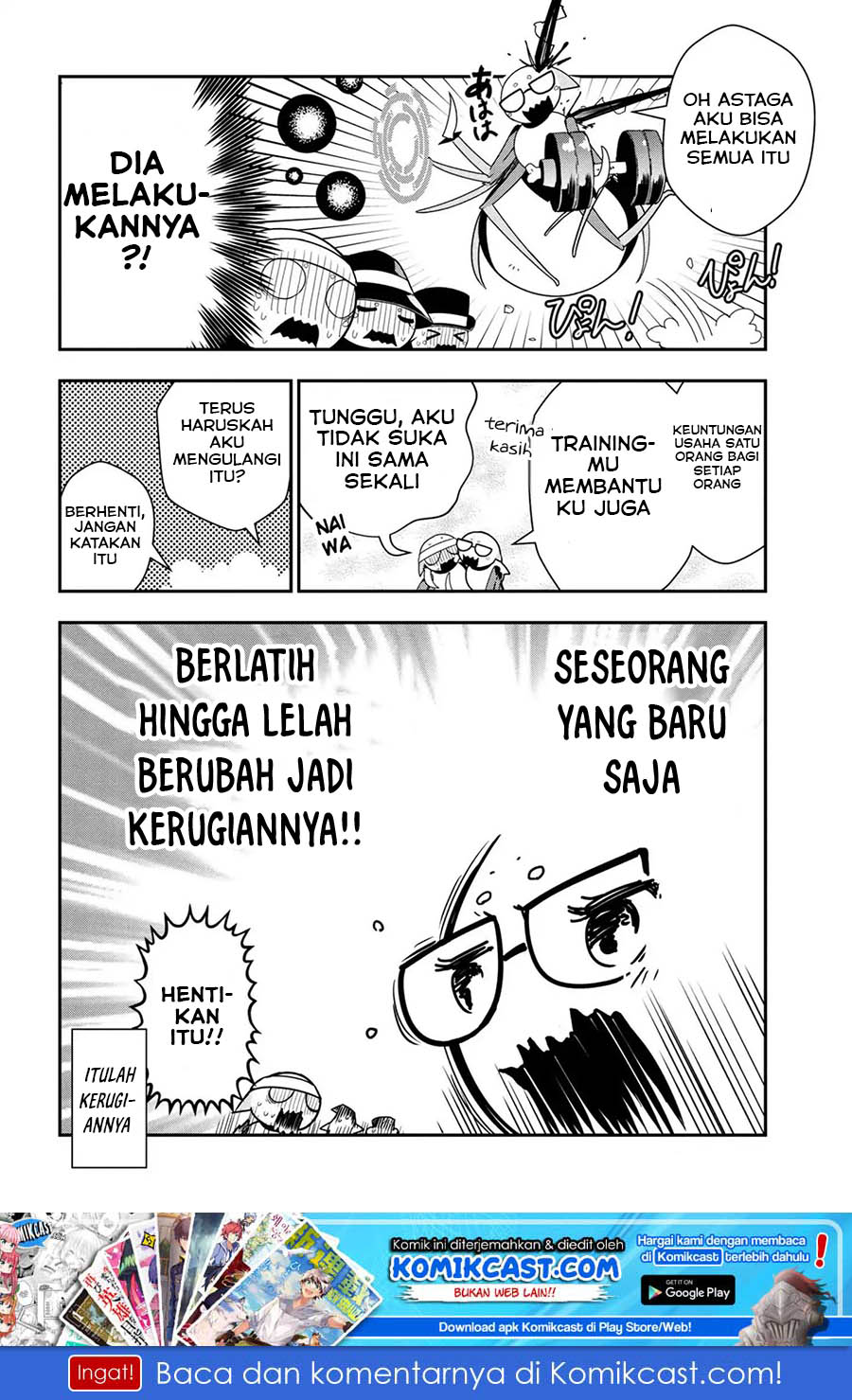 Kumo Desu ga Nani ka? Daily Life of the Four Spider Sisters chapter 11 halaman 9