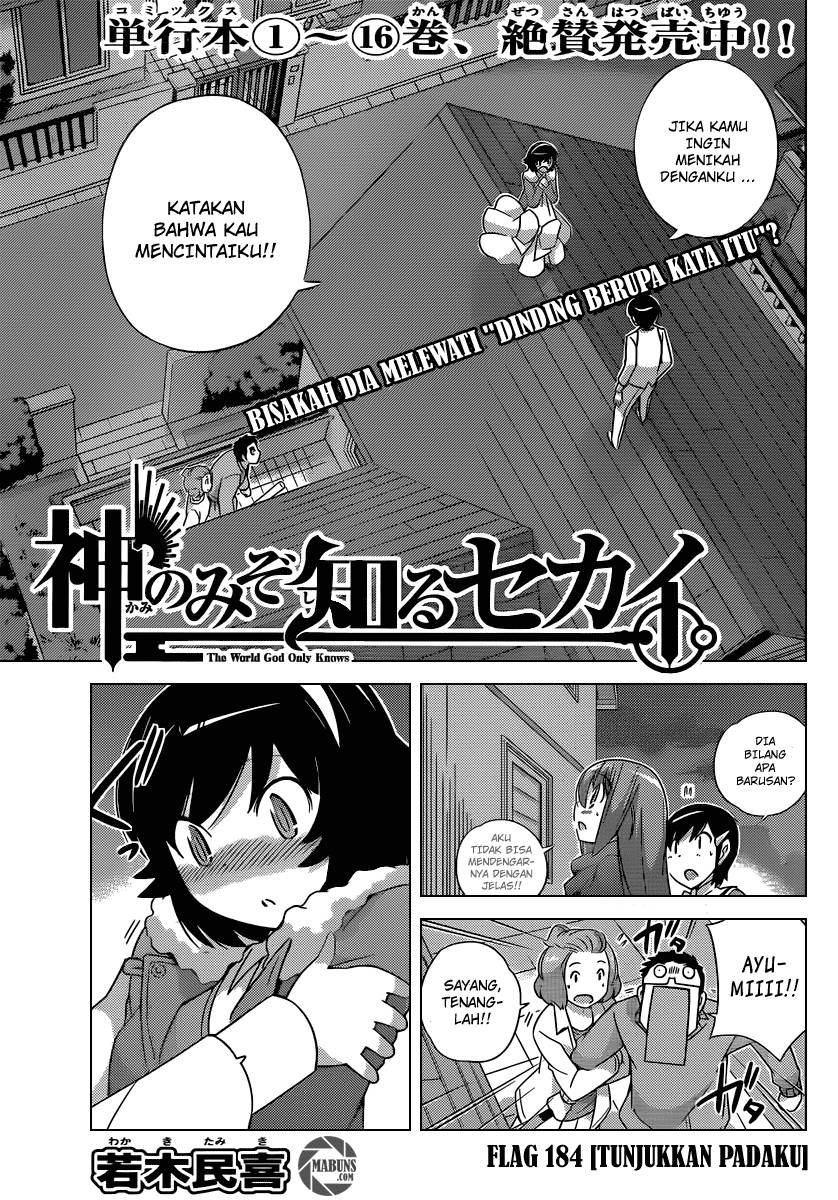 The World God Only Knows Chapter 184