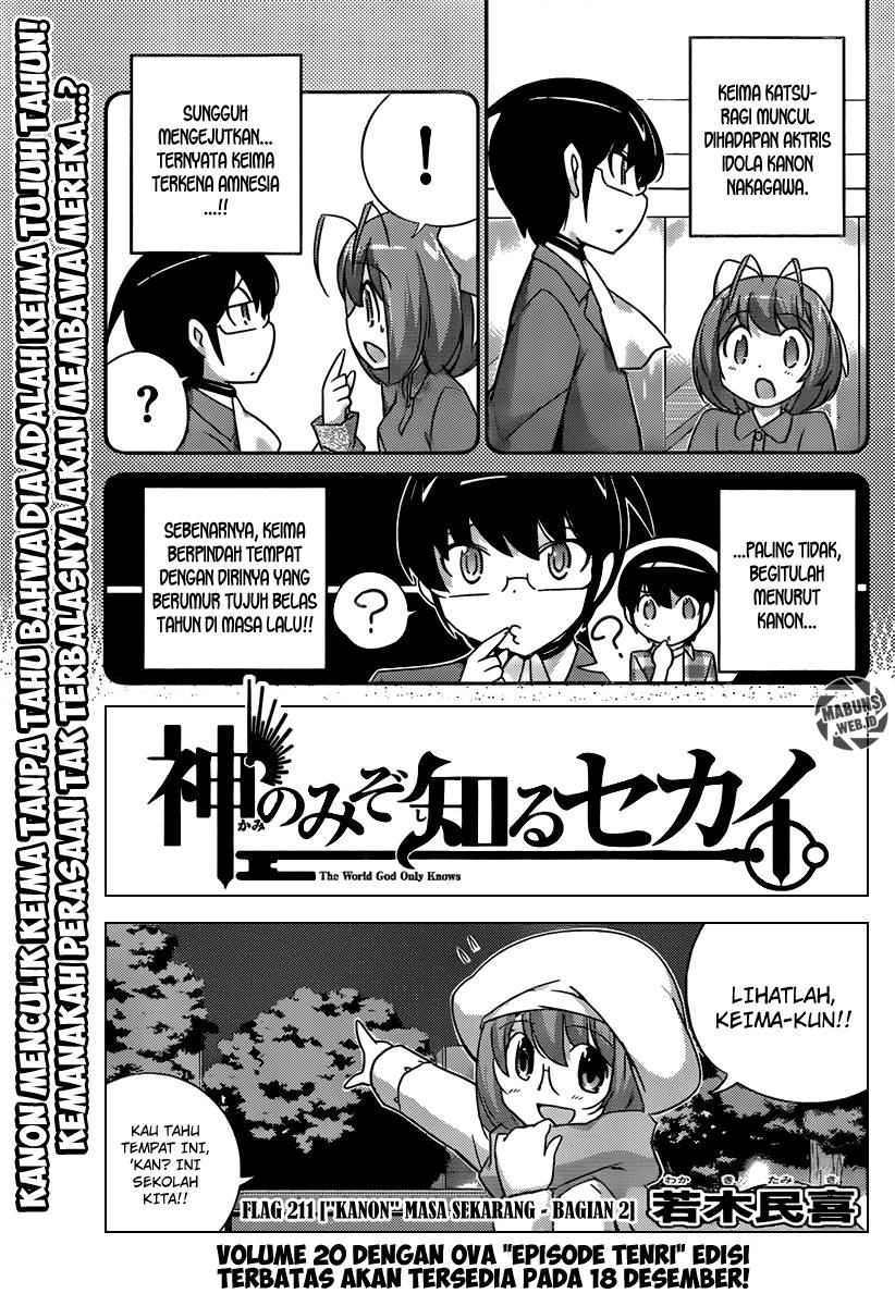 The World God Only Knows Chapter 211