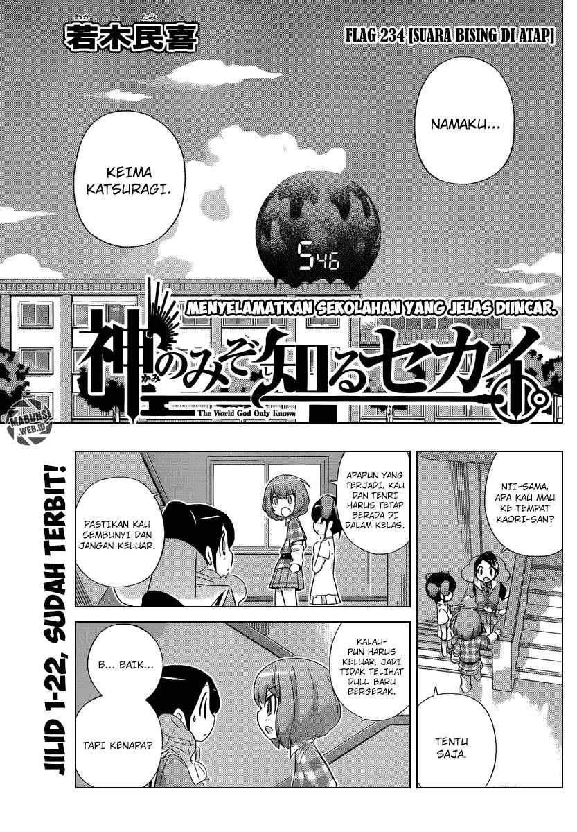 The World God Only Knows Chapter 234