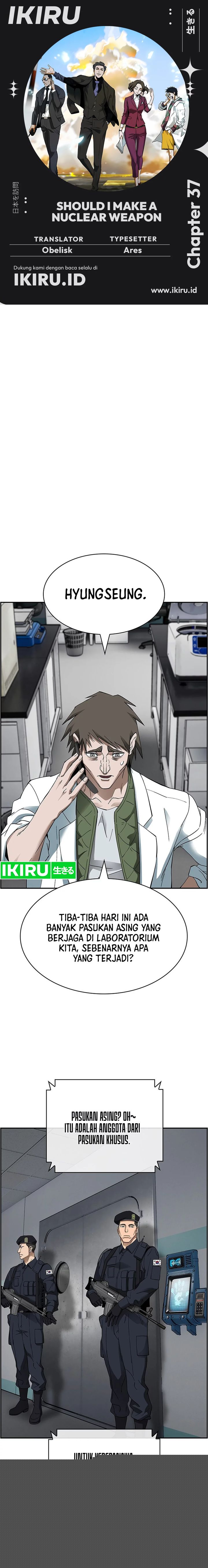 Should I Make You a Nuclear Weapon? Chapter 37