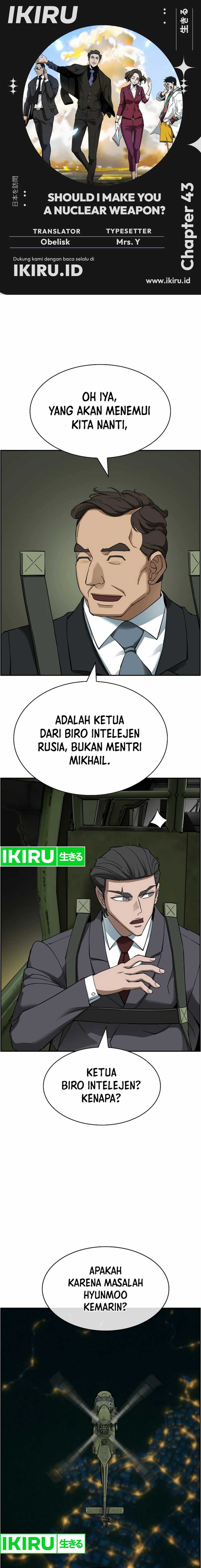 Should I Make You a Nuclear Weapon? Chapter 43