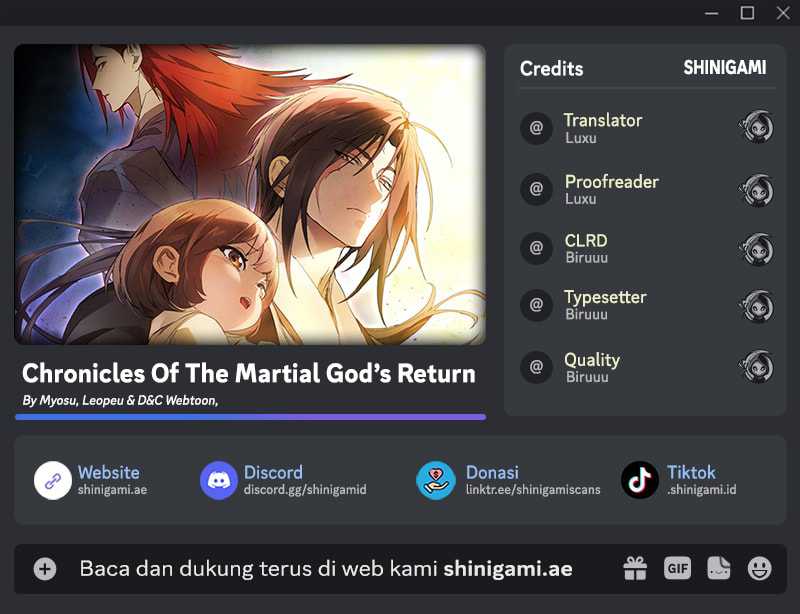 Chronicles Of The Martial God’s Return Chapter 130