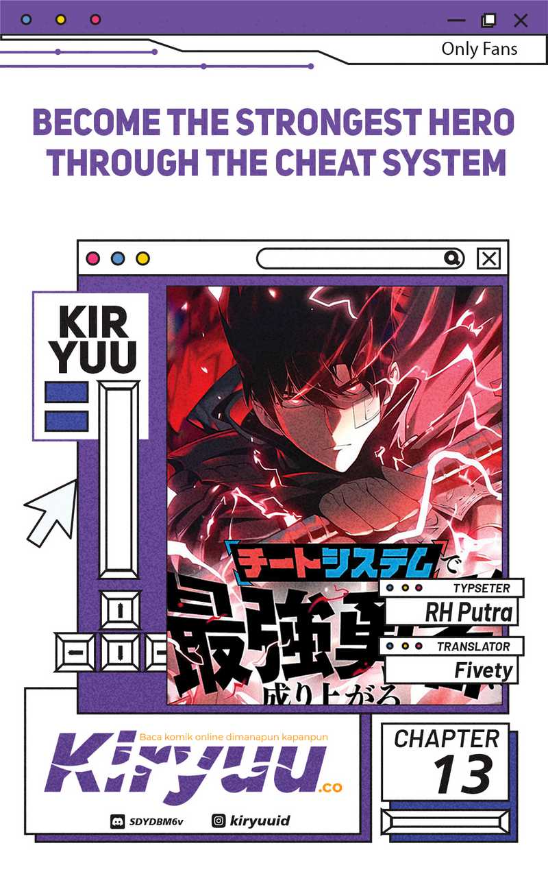 Become the Strongest Hero Through the Cheat System Chapter 13