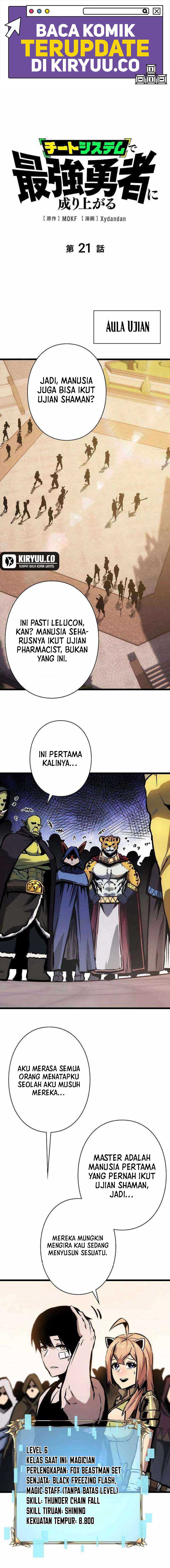 Become the Strongest Hero Through the Cheat System Chapter 21 page 1