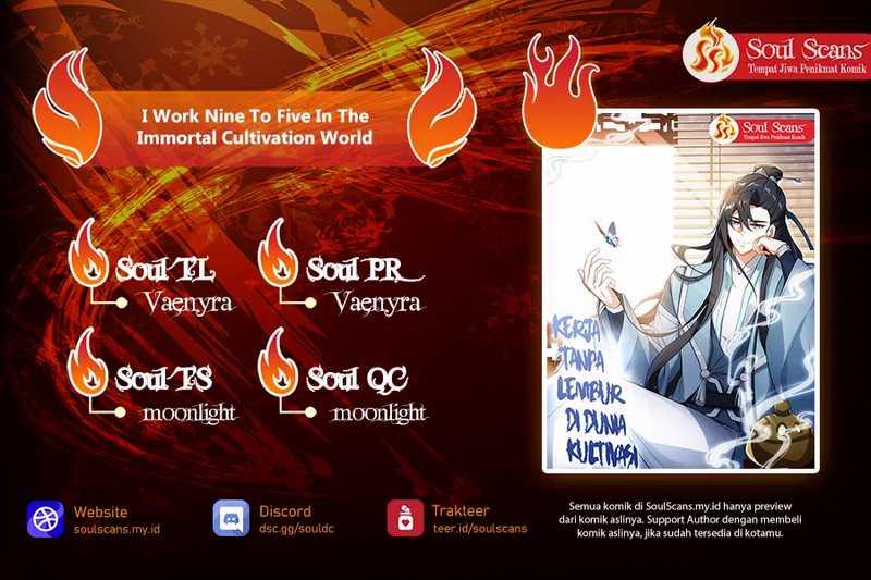 I Work Nine To Five In The Immortal Cultivation World Chapter 109