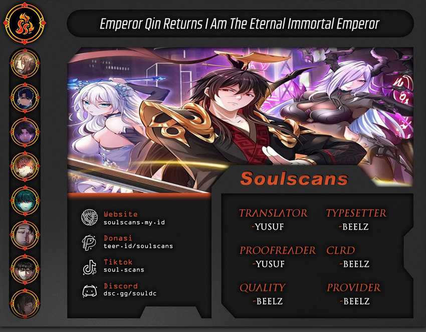 Emperor Qin Returns I Am The Eternal Immortal Emperor Chapter 01