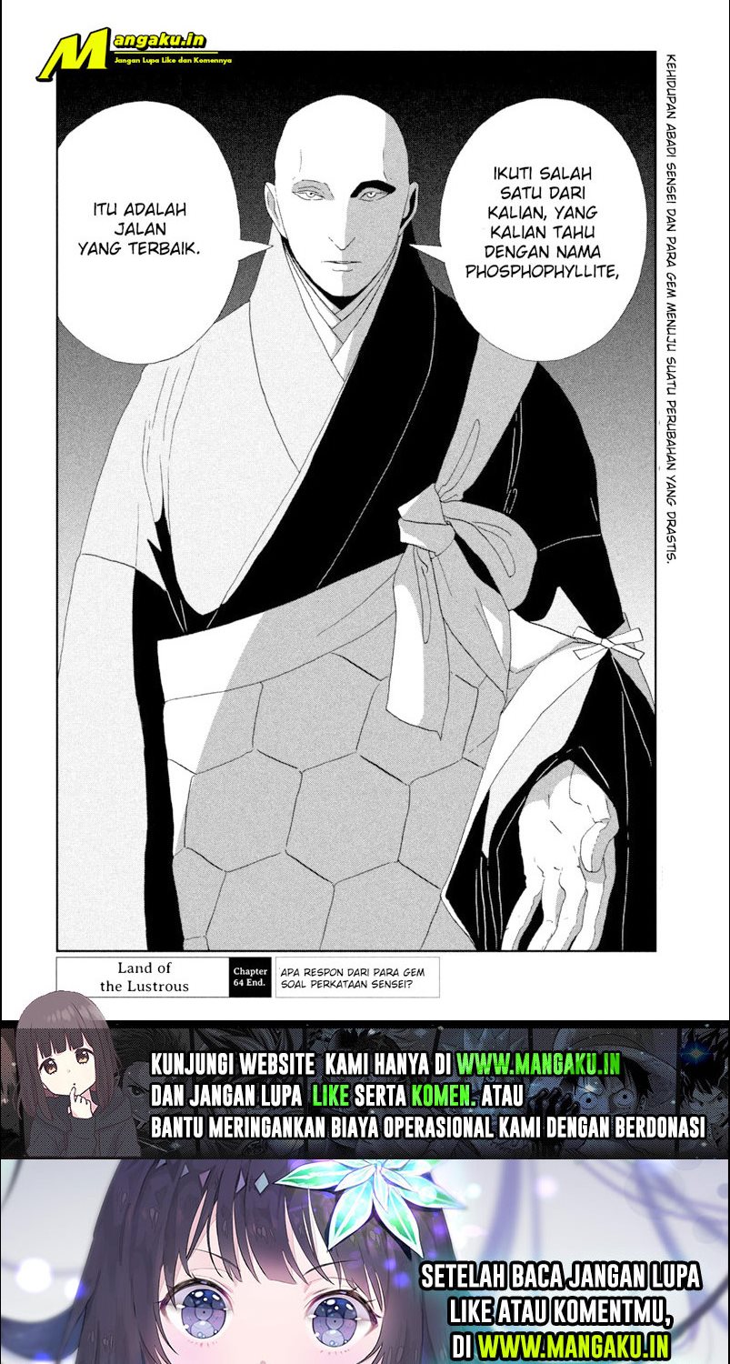 Houseki no Kuni chapter 64 halaman 16