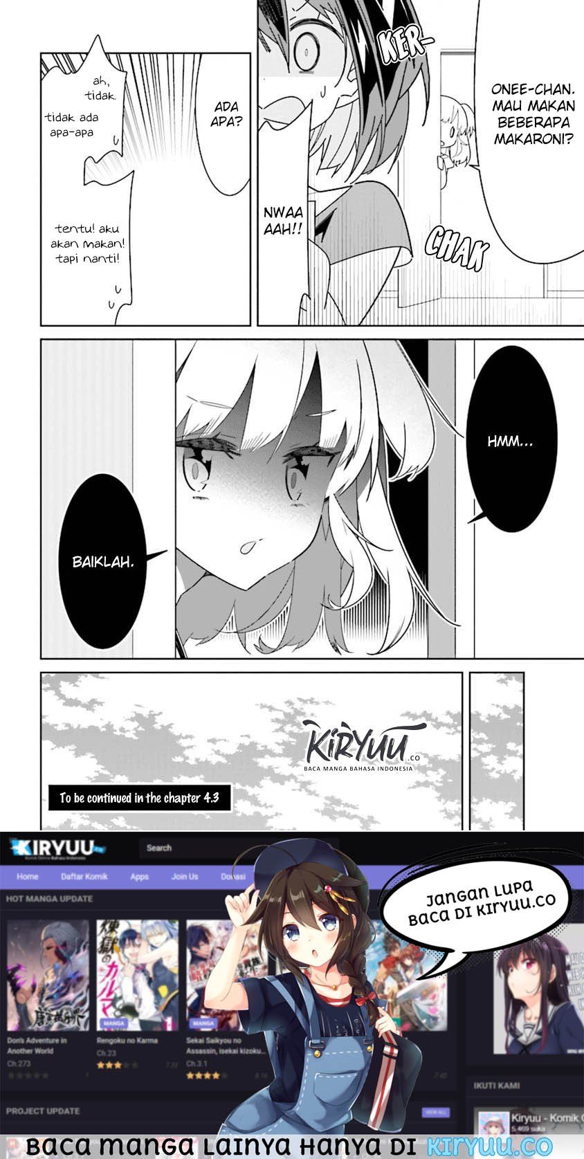All of Humanity is Yuri Except For Me Chapter 04.2