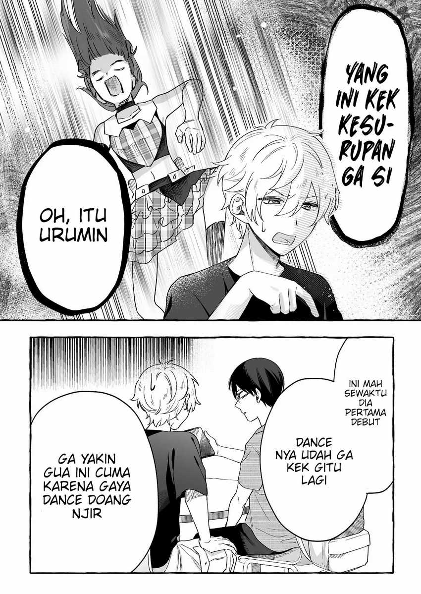 Damedol to Sekai ni Hitori Dake no Fan Chapter 22 page 8