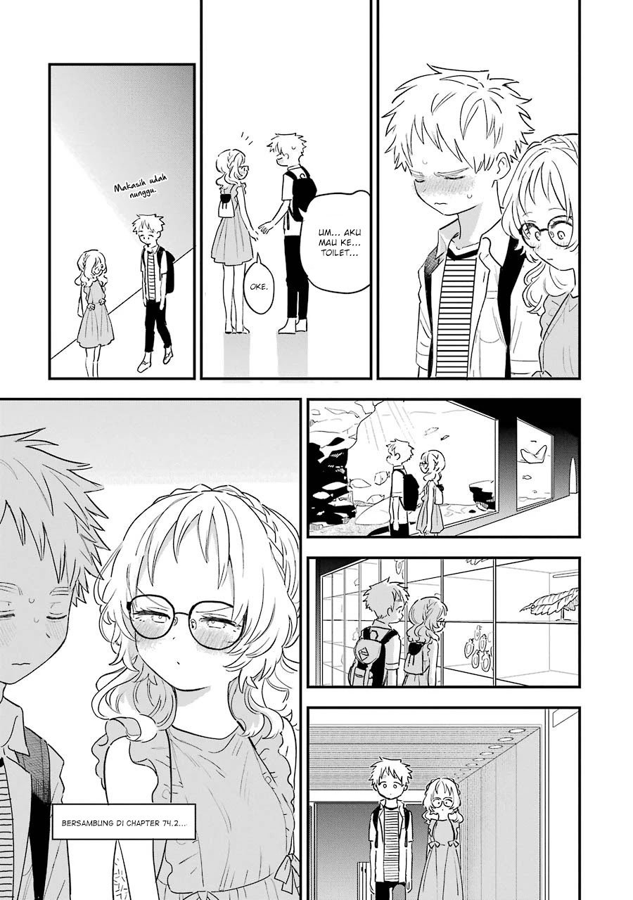 Sukinako ga Megane wo Wasureta Chapter 74.1